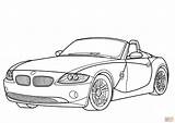 Z4 Cabriolet sketch template