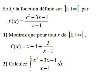 exercices corriges sur les integrales integrale nombre complexe trigonometrie