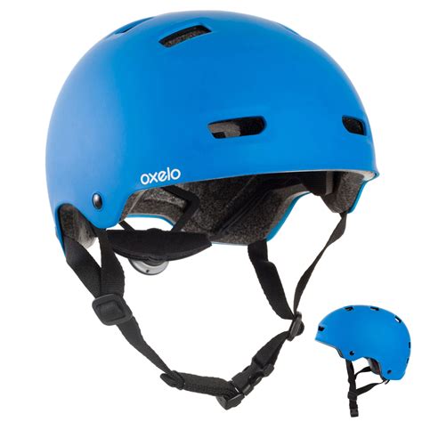 oxelo helm voor skeeleren skateboarden steppen mf decathlon