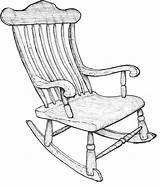 Chair Drawing Rocking Chairs Line Drawings Tattoo Getdrawings Hand Class Paintingvalley Seleccionar Tablero sketch template