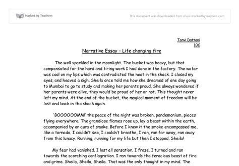 narrative essay introduction