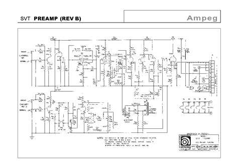 ampeg svt preamp rev  sch service manual  schematics eeprom repair info