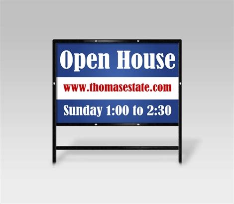 open house signs real estate signs signazon