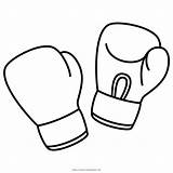 Guantes Boxeo Boxe Glove Luva Luvas Guanti Ultracoloringpages sketch template