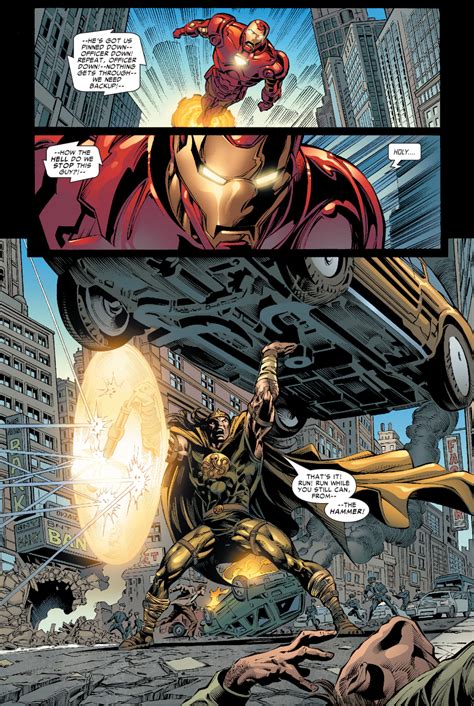 Iron Man Vs The Hammer Comicnewbies