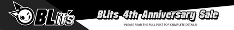 Blits 4th Anniversary Digital Product Sale Blits Games