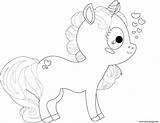 Unicorn Coloring Baby Cute Pages Kids Printable Unicorns Cartoon Print Clipart Color Popular Getcolorings Library sketch template