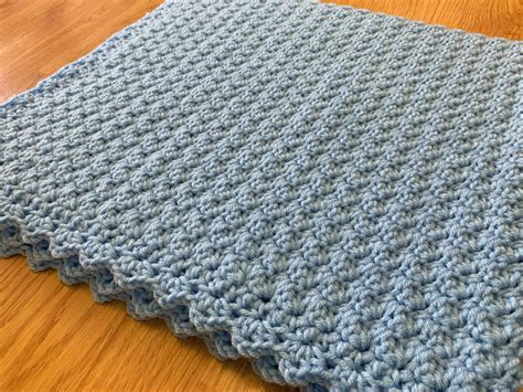 skein baby blanket creative grandma