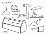 Tool Werkzeuge Werkzeug Tatoo Selbermachen Bastelarbeiten Malvorlagen Handwerker Malbücher Handwerk sketch template