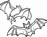 Pipistrello Bat Bats Pipistrelli Volano sketch template