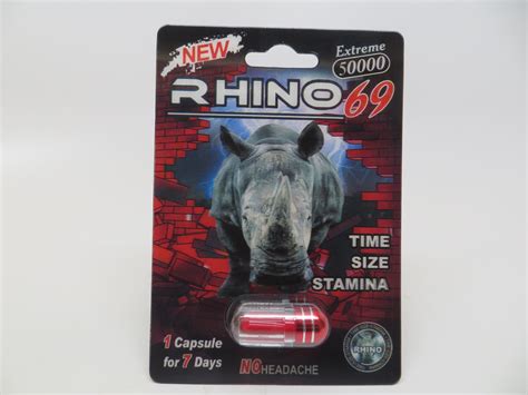 Public Notification Rhino 69 Extreme 50000 Contains Hidden Drug Ingredient