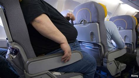how should airlines treat larger passengers obese flyers