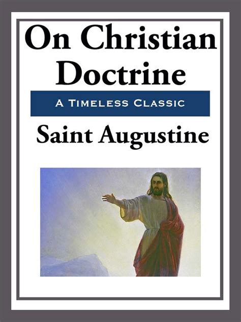 christian doctrine   saint augustine official publisher