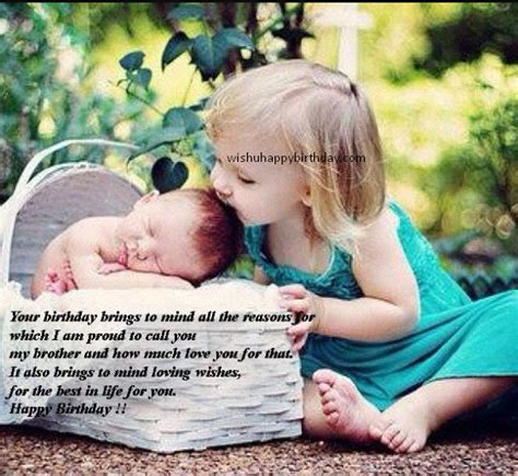 Birthday Wishes For Little Brother Greetings Quotes And Cards New