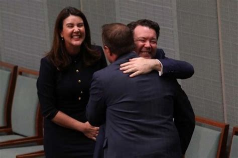 Watch Australia Lawmaker Propose During Same Sex Marriage Debate Jrl