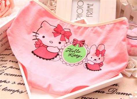 Factory Directly Hot Sale High Quality Hello Kitty Underwear Pure