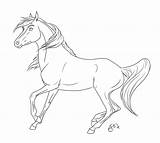 Spirit Coloring Pages Cimarron Stallion Getcolorings Printable sketch template