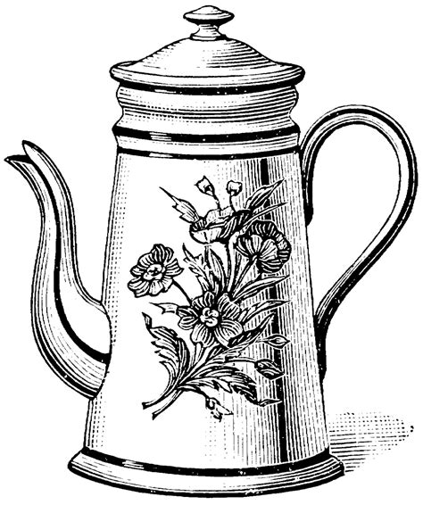 teapot coloring pages coloring home