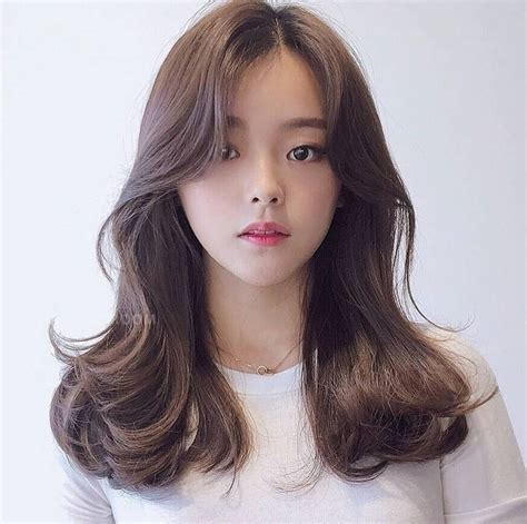 korean bangs hairstyle side bangs hairstyles permed hairstyles