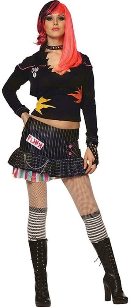 punk rockstar teen halloween costume clothing
