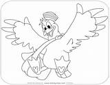 Coloring Duffy Pages Tippy Blue Bear Disneyclips Lou Stella sketch template