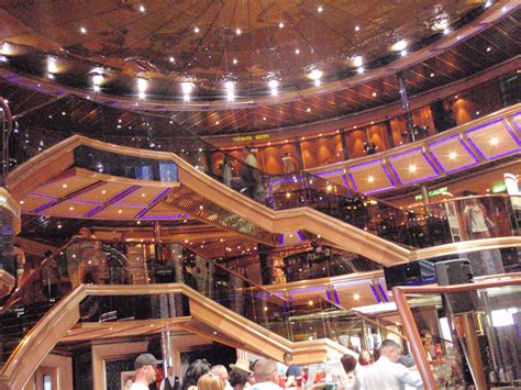 carnival triumph atrium carnival triumph carribean cruise