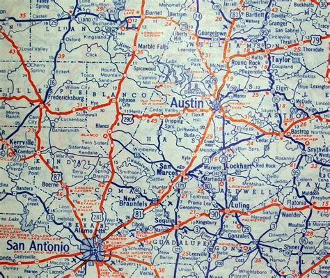 north texas road map