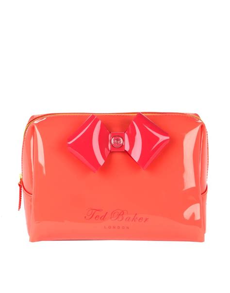 ted baker coral clutch large bow bows ted baker icon bag