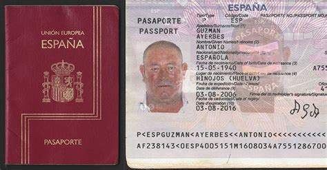 spain international passport european union pre biometric