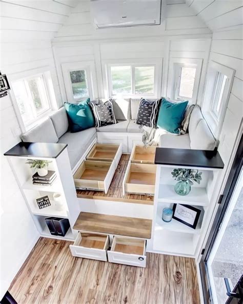 tiny house storage ideas hacks extra space storage