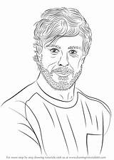 Fernando Alonso Draw Drawing Step Drivers Formula sketch template