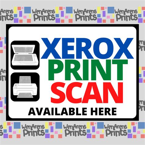xerox print scan   laminated pvc waterproof sticker sign signage  size lazada ph