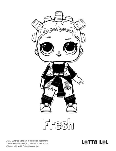 pin  lol surprise dolls series  coloring pages