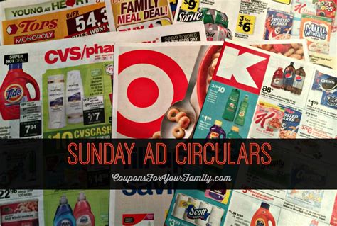 weekly ad preview stores sunday circular sales ad