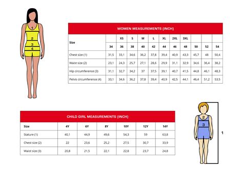 size guide french manufacturer sportswears lafitte textile