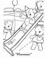 Coloring Bear Pages Teddy Bears Baby Playing Kids Printable Clipart Colouring Clip Popular Library Activity Coloringhome Honkingdonkey sketch template