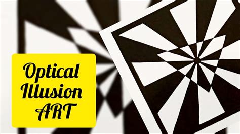 easy optical illusion art design  youtube