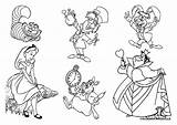 Coloring Alice Wonderland Pages Es Disney Choose Board Color sketch template