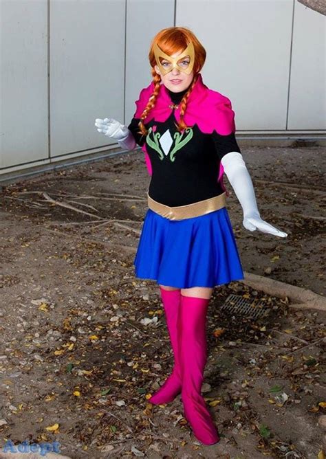 superhero anna disney princess halloween costumes