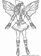 Coloring Pages Fairy Edain Mystical Pheemcfaddell Fairies Mythical Adult Book Choose Board Horse sketch template
