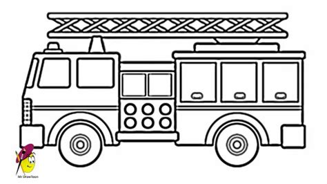 fire truck   draw  fire truck youtube
