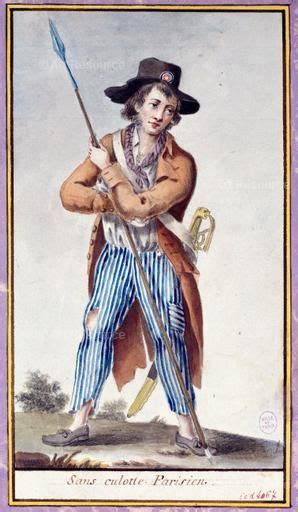 The 18th Century Sans Culottes {sans Culottes Were The