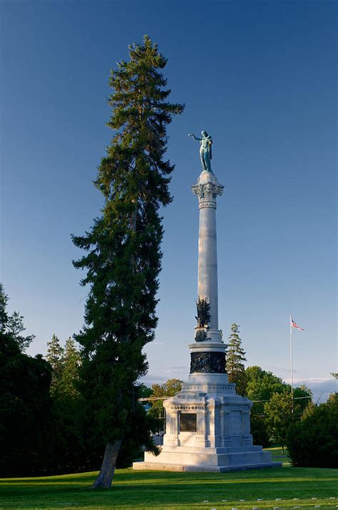 gettysburg civil war battlefield cemetery photograph  walter rowe