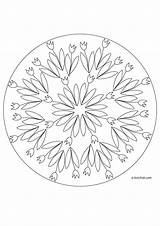 Mandala Printemps Coloring Mandalas Lapins Gif Pages sketch template
