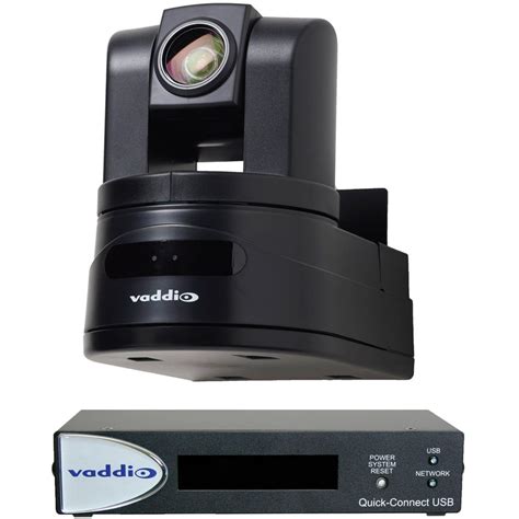 vaddio wallview hd  usb high definition ptz camera