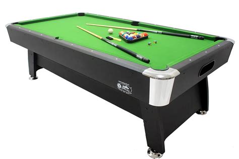 buy play in the city pool table 8ft x 4ft green american style