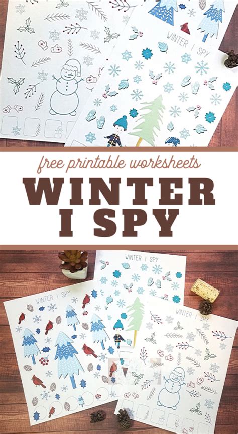 winter  spy printable