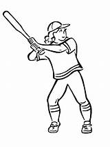 Coloring Pages Baseball Sports Mlb Color Cliparts Clipart Kids Printable Leaf Sheets Animated Book Sport Pot Library Popular Mascot Sheet sketch template