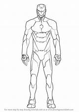 Iron Man Drawing Draw Step Suit Easy Body Sketch Tutorials Cartoon Marvel Creative Drawingtutorials101 Characters Poses Previous Next Pencil Choose sketch template