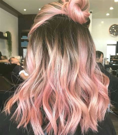 ombre cute pink hairstyles